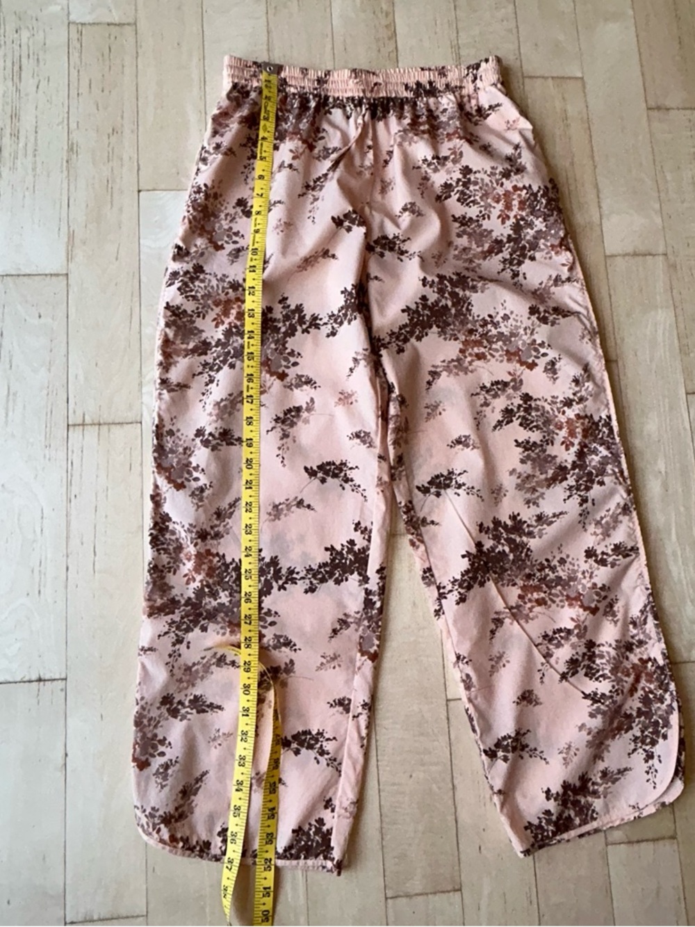Haven Well Within Organic Cotton Poplin Pajamas Painted Rose Print Size Small - Picture 10 of 16